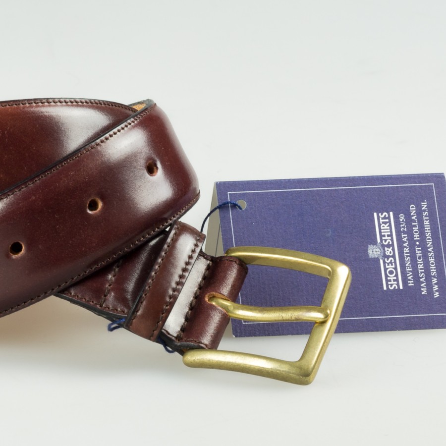 Accessories SHOES & SHIRTS | Kreis Belt Cordovan #08