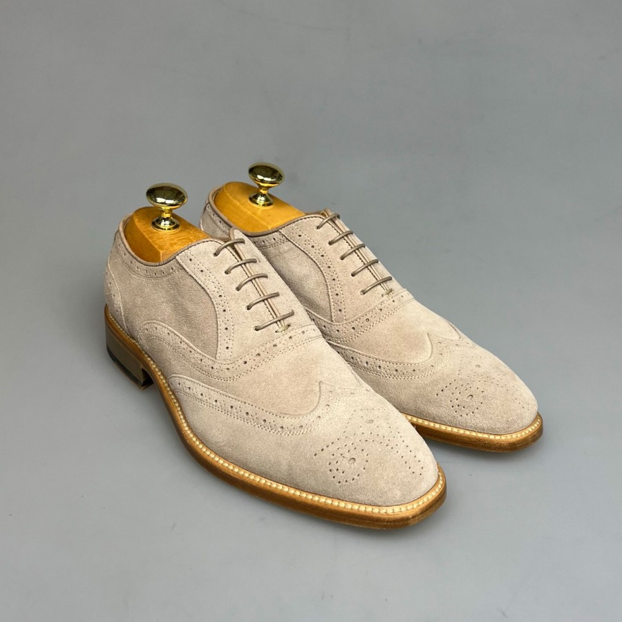 Shoes SHOES & SHIRTS | Shoes & Shirts Massimo Brogue Natural