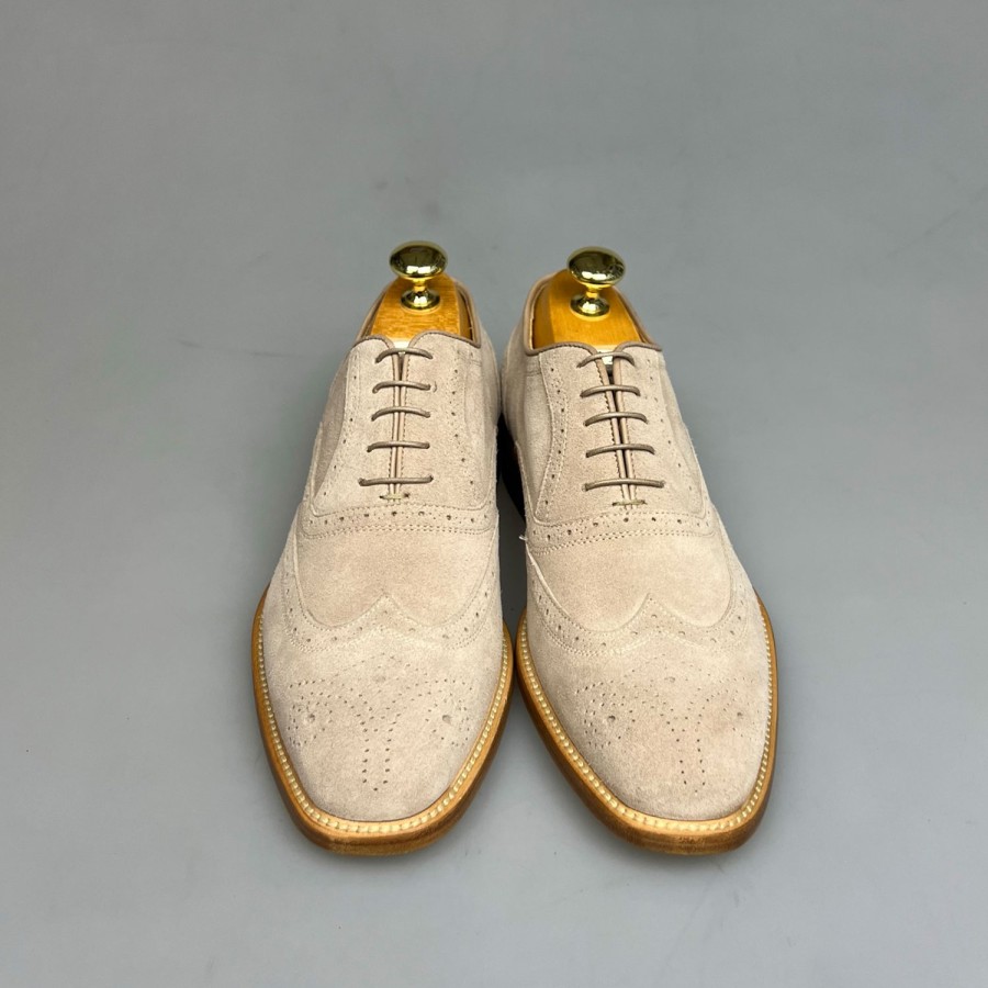 Shoes SHOES & SHIRTS | Shoes & Shirts Massimo Brogue Natural