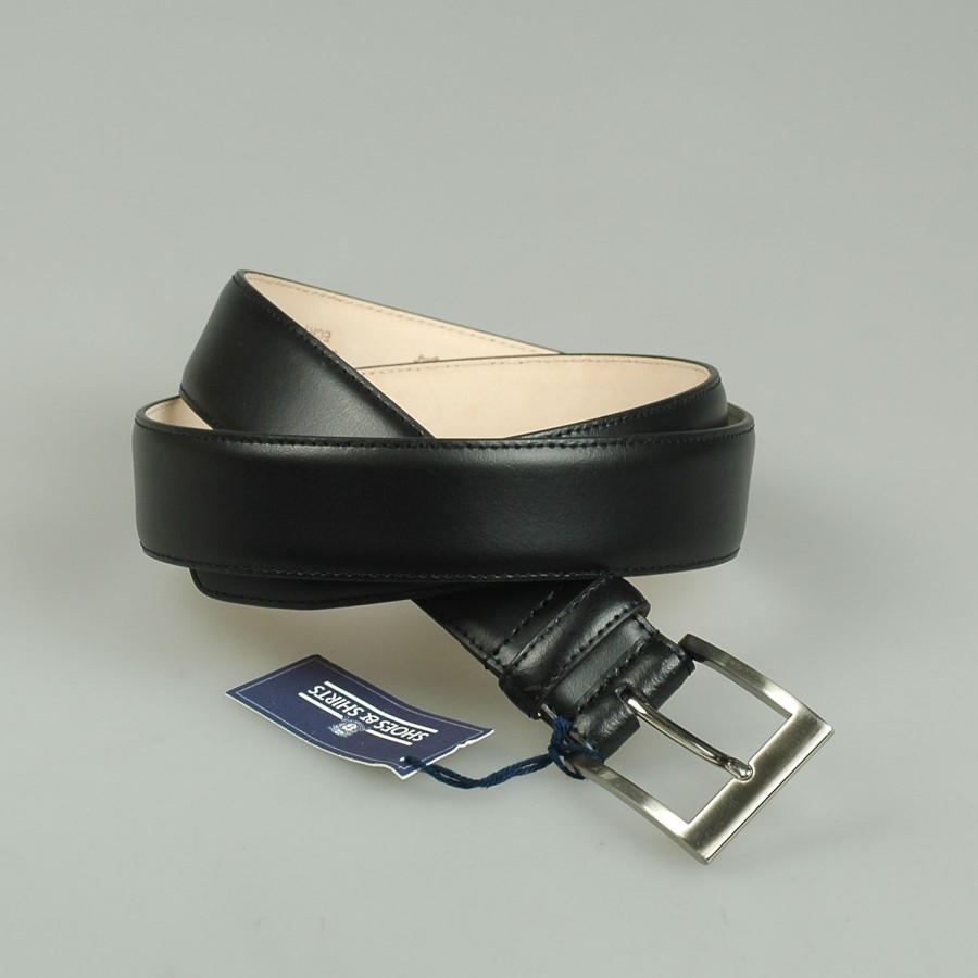 Accessories SHOES & SHIRTS | Shoes & Shirts Belt Calf Leather