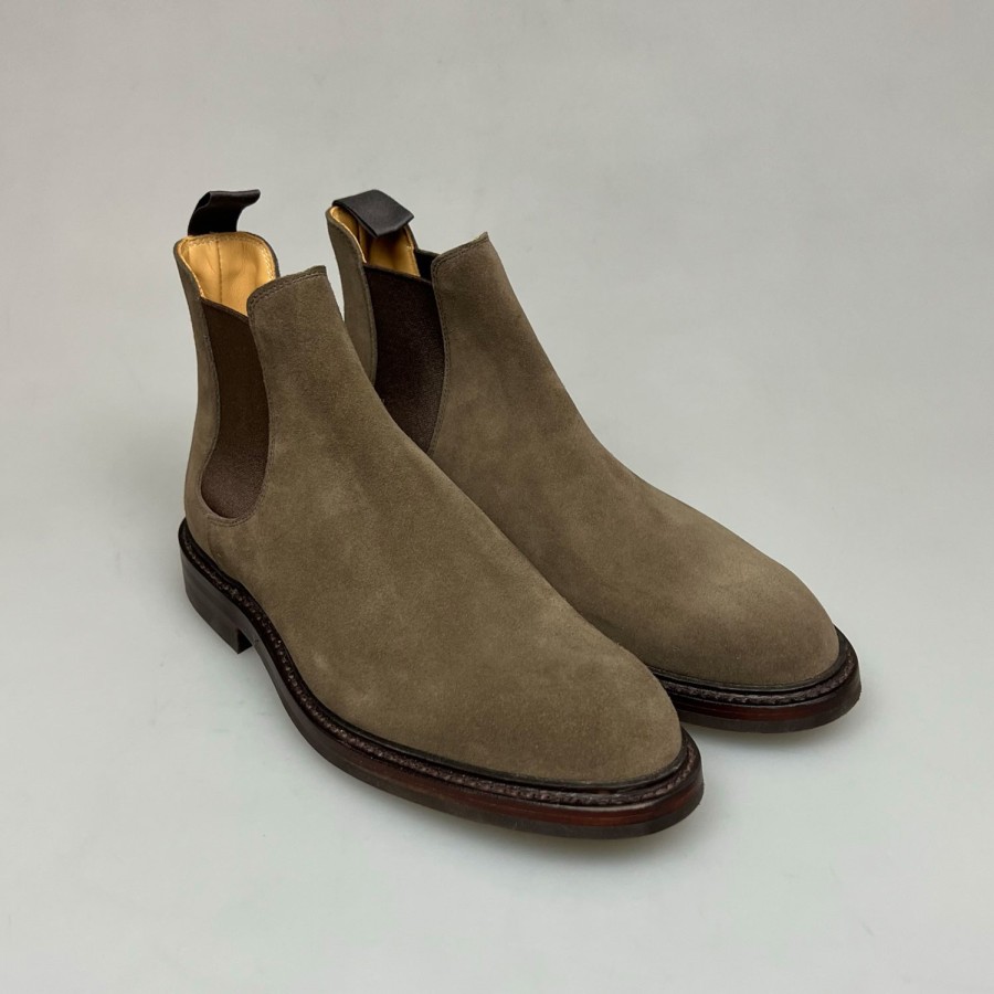 Shoes SHOES & SHIRTS | Crockett & Jones Chelsea 11 Slate Suede