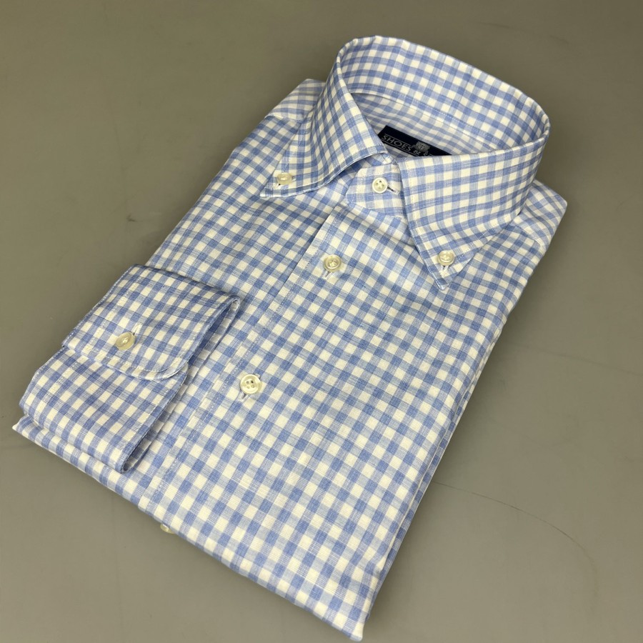 Shirts SHOES & SHIRTS | Shoes & Shirts Button Down Mediteranean Check