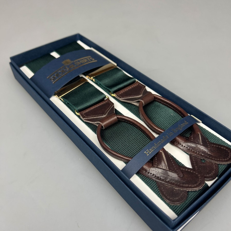 Accessories SHOES & SHIRTS | Albert Thurston Braces Plain