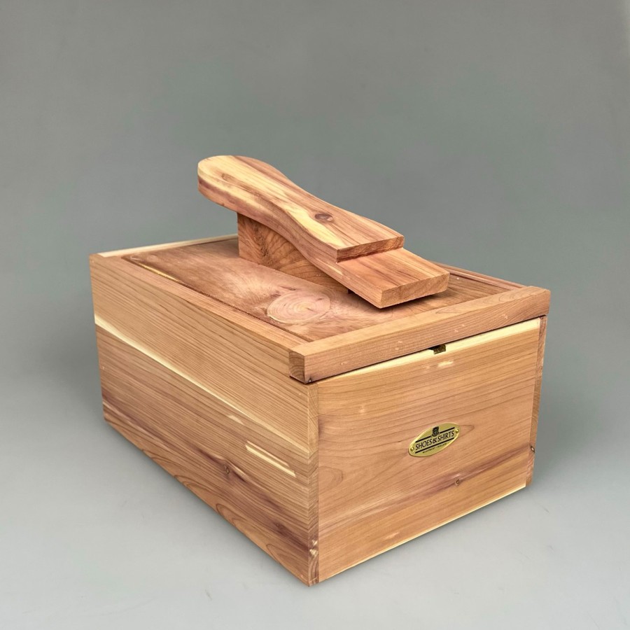 Accessories SHOES & SHIRTS | Shoes & Shirts Cedar Polish Box