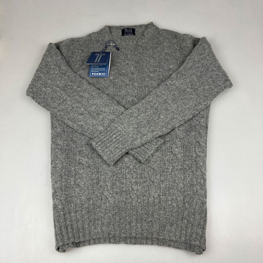 Accessories SHOES & SHIRTS | William Lockie Cable Sweater Crew