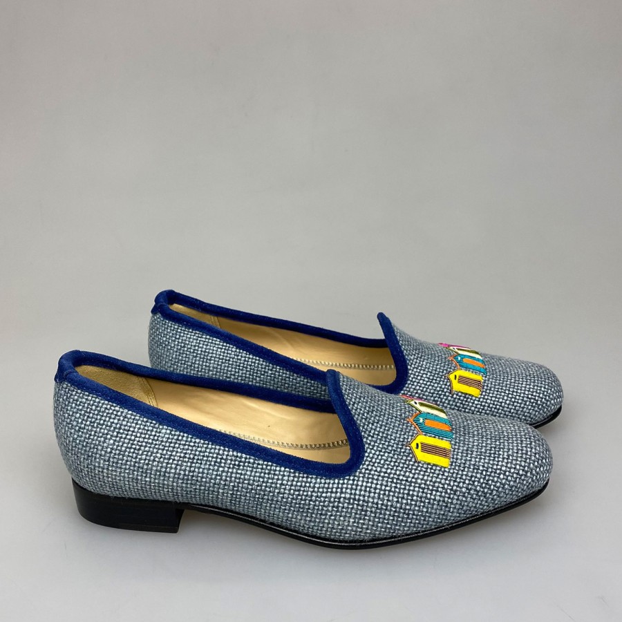 Shoes SHOES & SHIRTS | Bowhill & Elliott Denim Linen Ladies