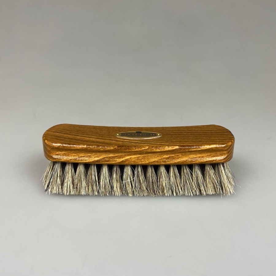 Accessories SHOES & SHIRTS | Shoes & Shirts Shoe Brush Horsehair 6.