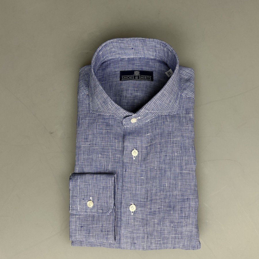 Shirts SHOES & SHIRTS | Shoes & Shirts Cutaway Mf Linen Pdp