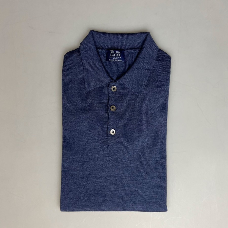 Accessories SHOES & SHIRTS | William Lockie Merinowool Knitted Polo