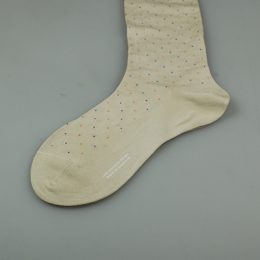 Accessories SHOES & SHIRTS | Pantherella Sock Cotton Mini Dots