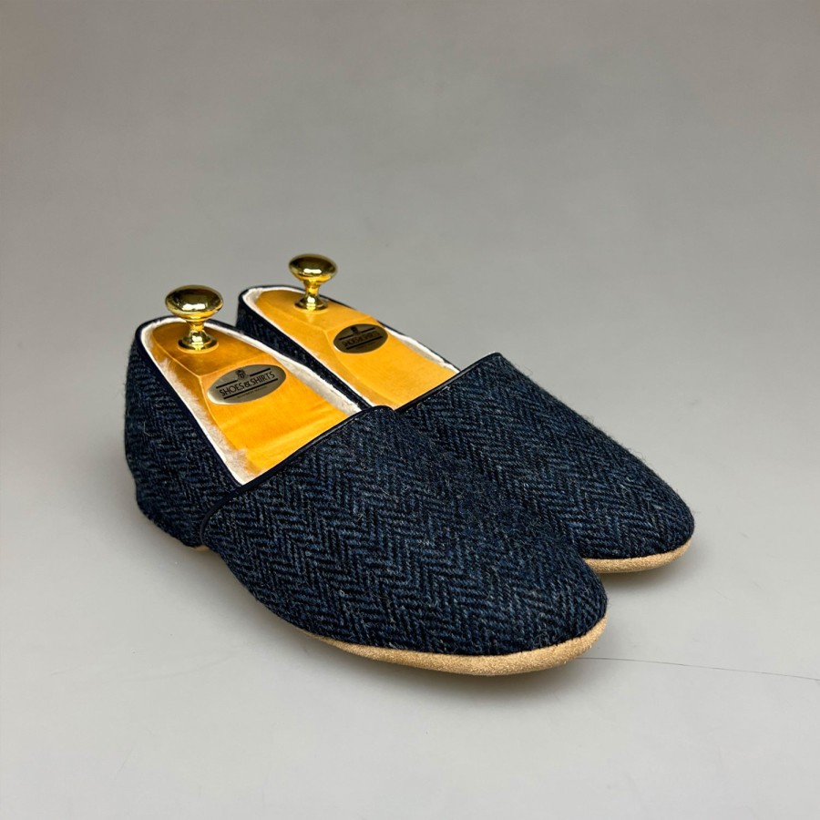 Shoes SHOES & SHIRTS | Shoes & Shirts Tweed/Sheepskin Slipper