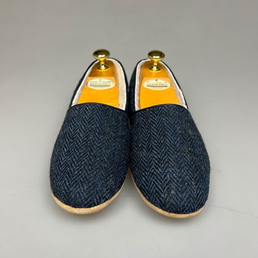 Shoes SHOES & SHIRTS | Shoes & Shirts Tweed/Sheepskin Slipper