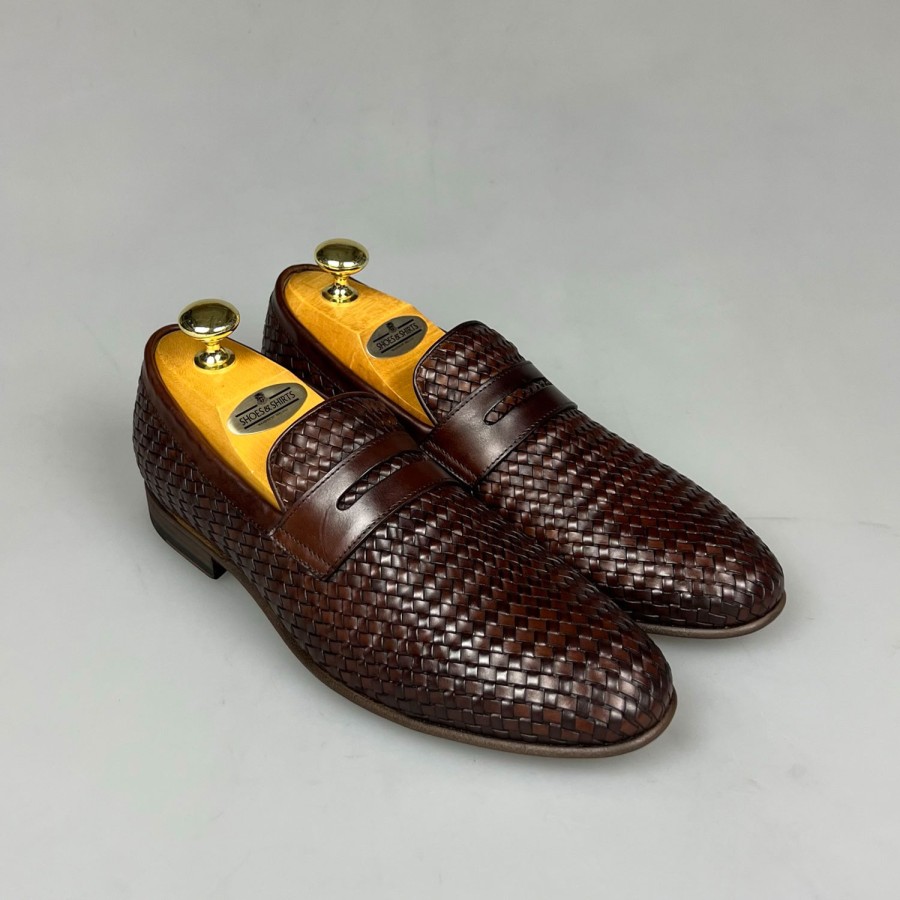 Shoes SHOES & SHIRTS | Shoes & Shirts Intrecciato Loafer