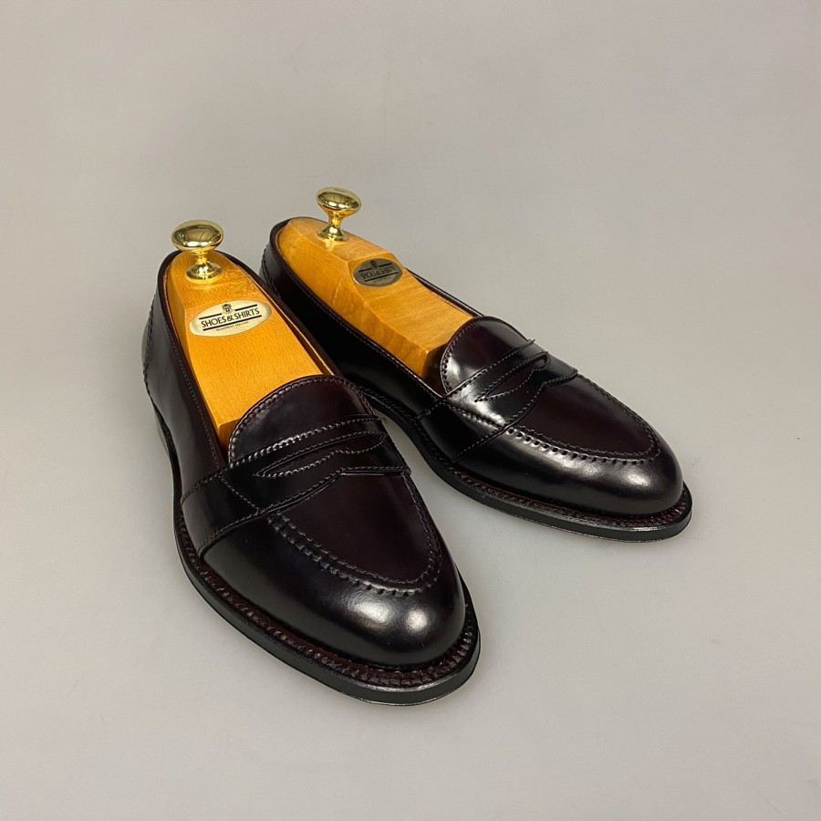 Shoes SHOES & SHIRTS | Alden Penny Full-Strap Cordovan