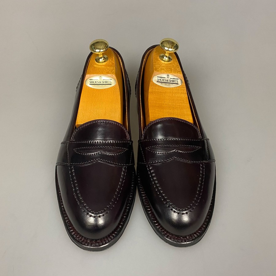 Shoes SHOES & SHIRTS | Alden Penny Full-Strap Cordovan