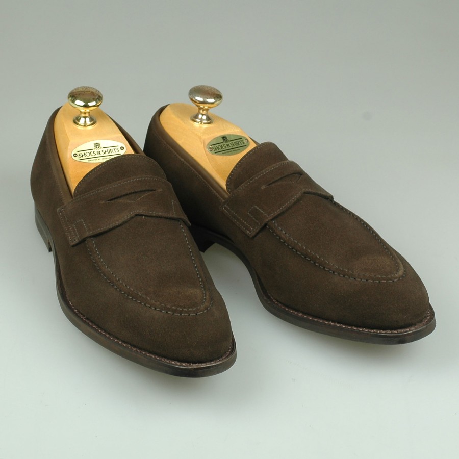 Shoes SHOES & SHIRTS | Crockett & Jones Sydney Loafer Suede