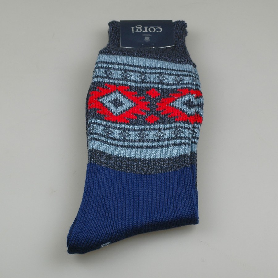 Accessories SHOES & SHIRTS | Corgi Sock Aztec Cotton