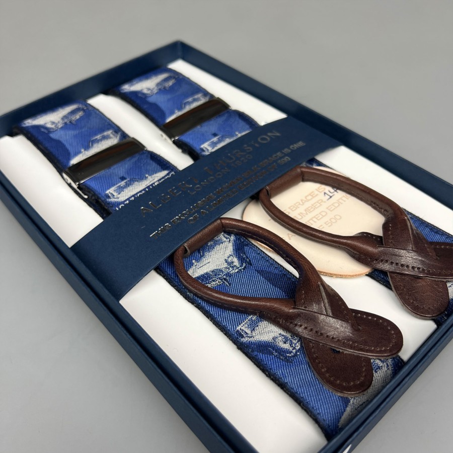 Accessories SHOES & SHIRTS | Albert Thurston Braces Limited Bond Cars