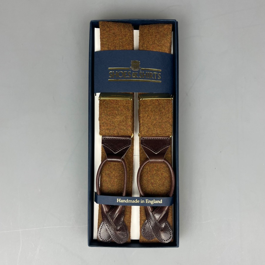 Accessories SHOES & SHIRTS | Albert Thurston Braces Wool