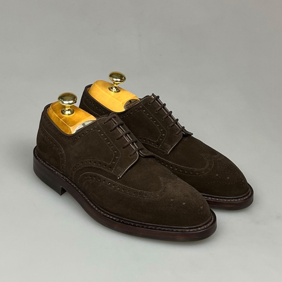 Shoes SHOES & SHIRTS | Crockett & Jones Pembroke Suede Dainite