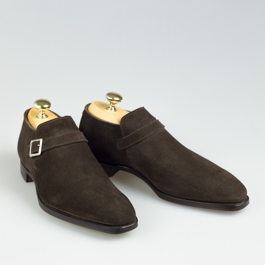 Shoes SHOES & SHIRTS | Crockett & Jones Portman Espresso Suede