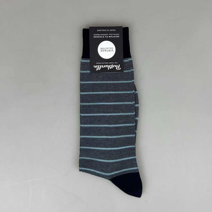 Accessories SHOES & SHIRTS | Pantherella Sock Cotton Stripe