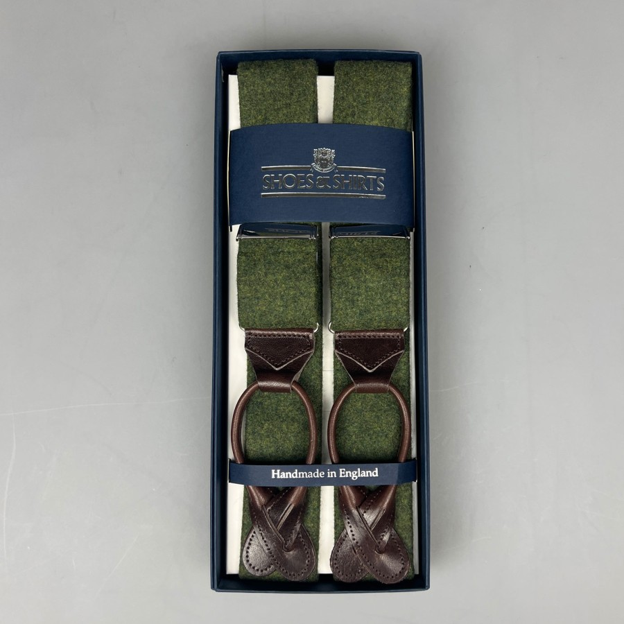 Accessories SHOES & SHIRTS | Albert Thurston Braces Wool