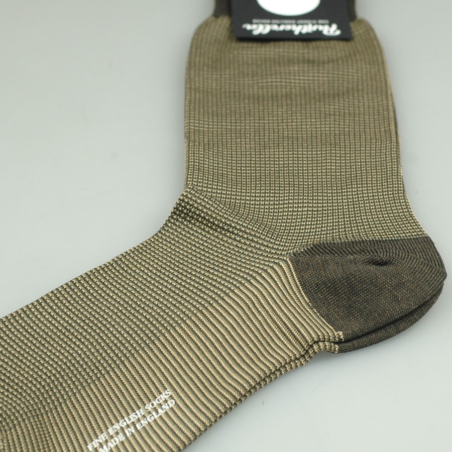 Accessories SHOES & SHIRTS | Pantherella Sock Birdseye Cotton