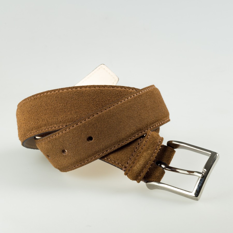 Accessories SHOES & SHIRTS | Shoes & Shirts Belt Suede