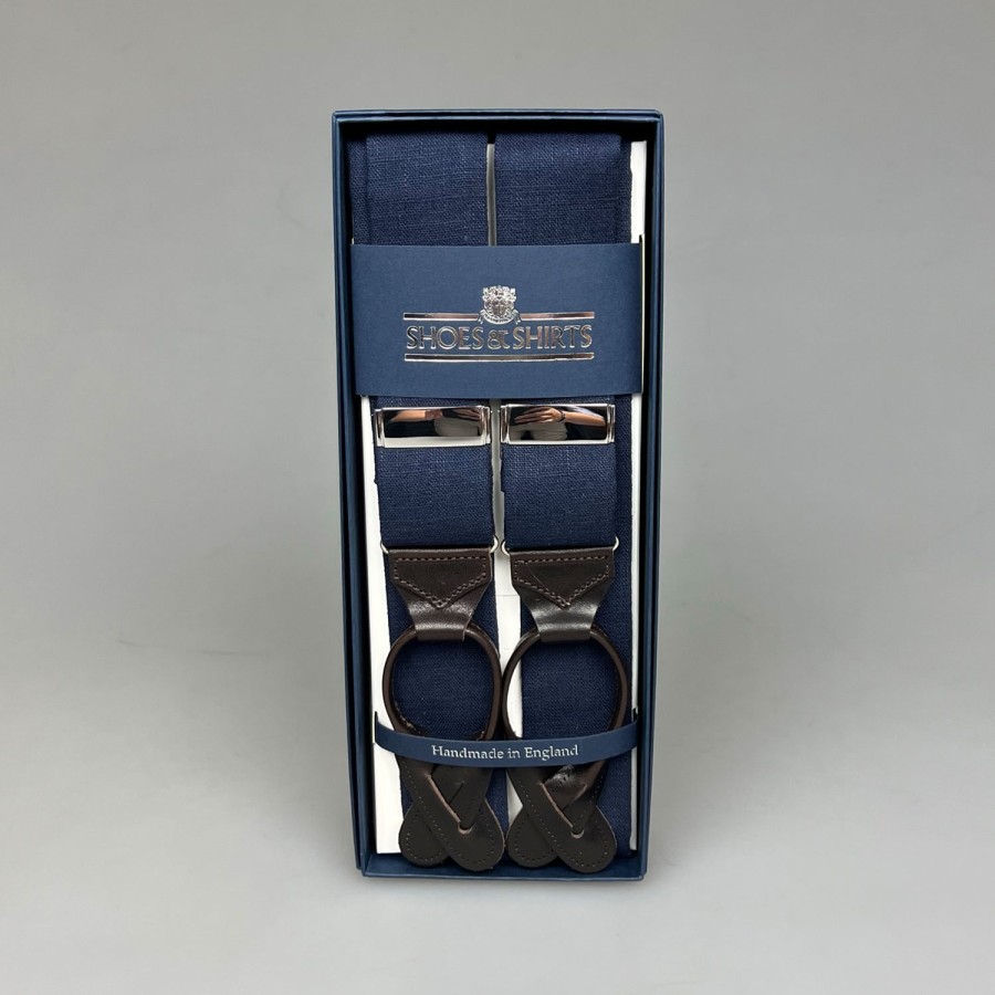 Accessories SHOES & SHIRTS | Albert Thurston Braces Luxe Linnen