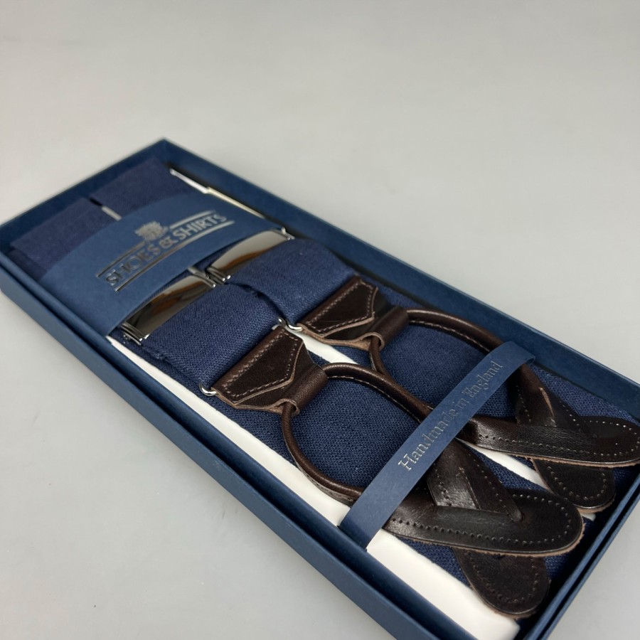 Accessories SHOES & SHIRTS | Albert Thurston Braces Luxe Linnen