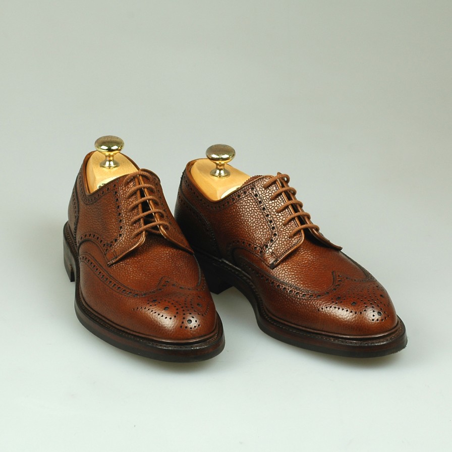 Shoes SHOES & SHIRTS | Crockett & Jones Pembroke Tan Grain