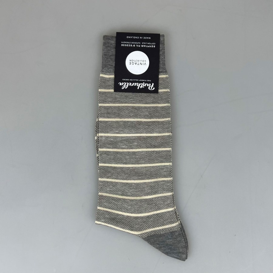 Accessories SHOES & SHIRTS | Pantherella Sock Cotton Stripe