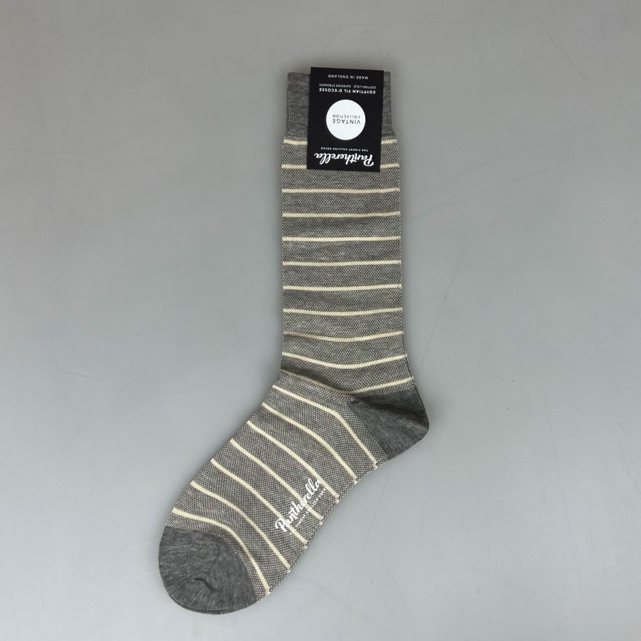 Accessories SHOES & SHIRTS | Pantherella Sock Cotton Stripe