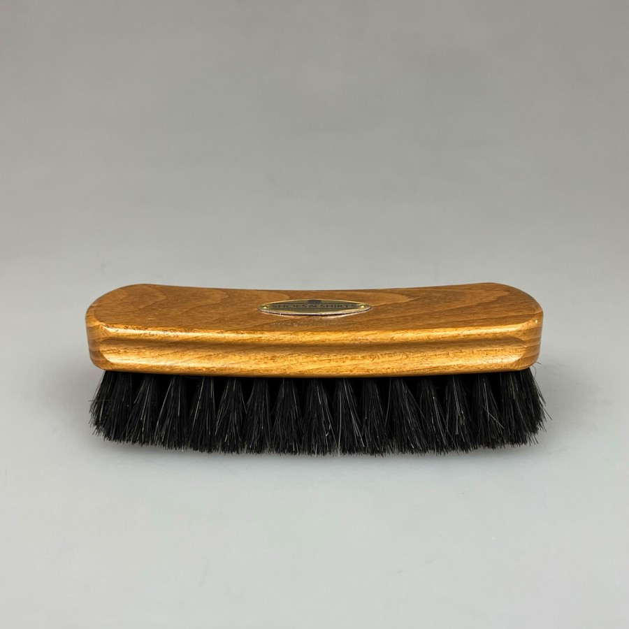 Accessories SHOES & SHIRTS | Shoes & Shirts Shoe Brush Horsehair 6.