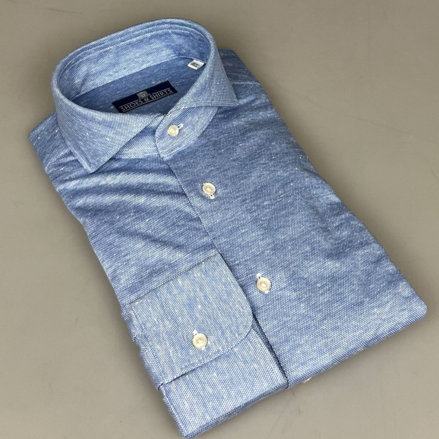 Shirts SHOES & SHIRTS | Shoes & Shirts Cutaway Mf Linen/Cotton