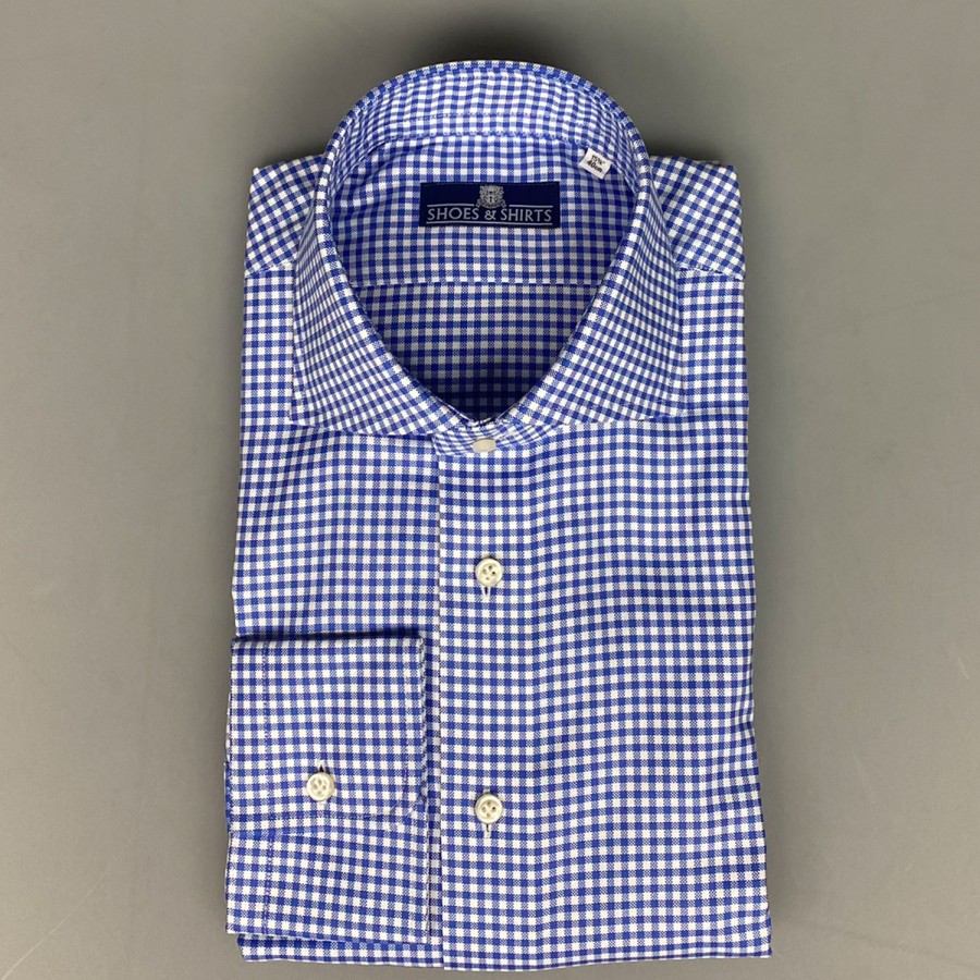 Shirts SHOES & SHIRTS | Shoes & Shirts Cutaway Slim Strong Check