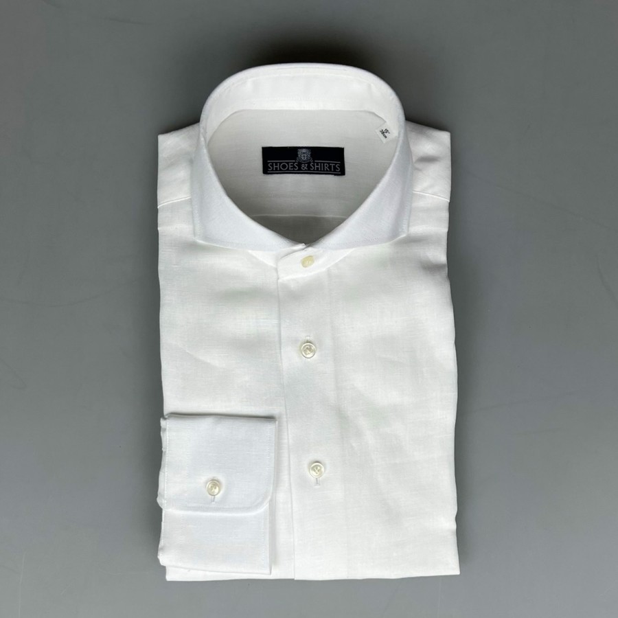 Shirts SHOES & SHIRTS | Shoes & Shirts Cutaway Mf Linen