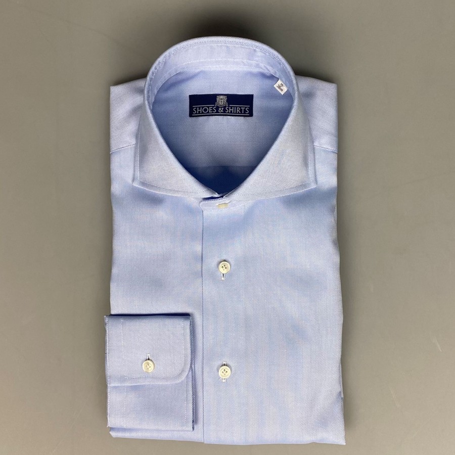 Shirts SHOES & SHIRTS | Shoes & Shirts Cutaway Slim Oxford