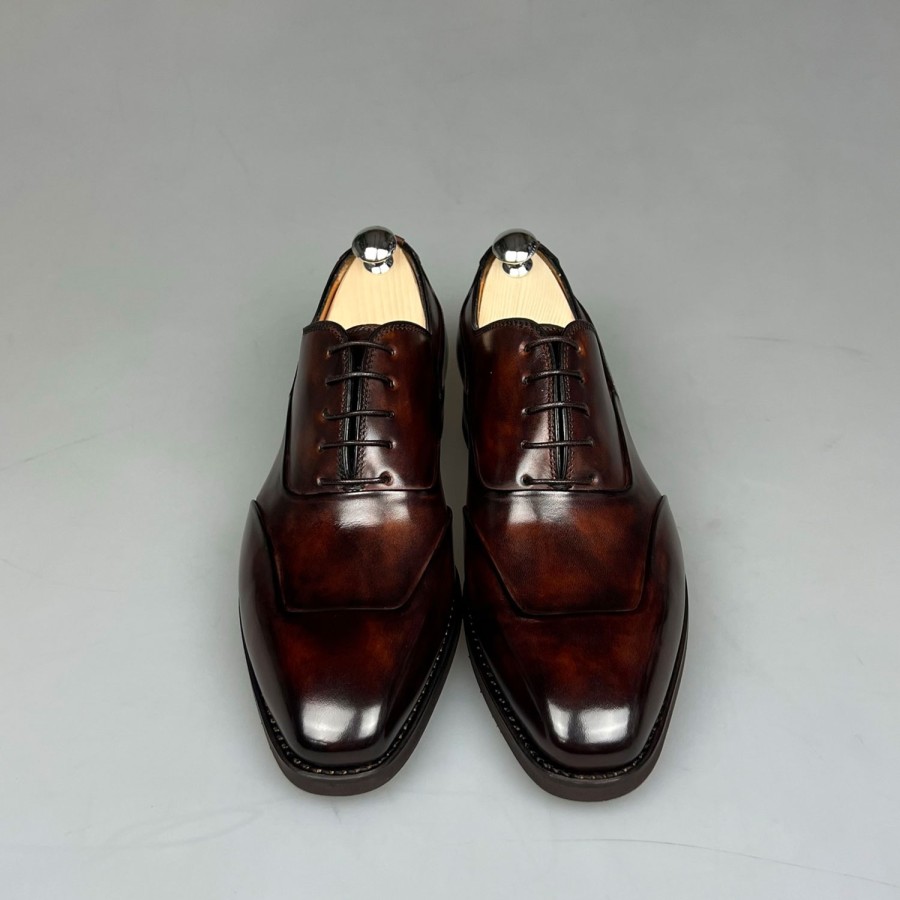 Shoes SHOES & SHIRTS | Bontoni Applauso Rivolto Dark Wood